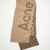 Acne StudiosLogo Jacquard Scarf - Camel/Brown -Patagonia Clothing Shop Logo Jacquard Scarf Camel Brown 20230908232237