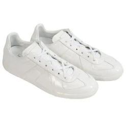 Maison MargielaReplica Patent Leather Sneakers - White -Patagonia Clothing Shop Maison Margiela Replica Patent Leather Sneakers In White 20211203233208 1
