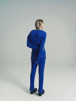 MarniAstral Wool Rib Knit Flare Trouser - Blue -Patagonia Clothing Shop Marni Astral Wool Rib Knit Flare Trouser Blue 20220927183517