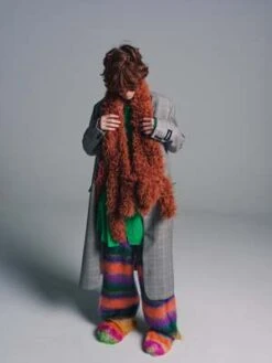 MarniPlush Scarf - Brown -Patagonia Clothing Shop Marni Plush Scarf Brown 20220822214537