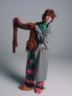 MarniPlush Scarf - Brown -Patagonia Clothing Shop Marni Plush Scarf Brown 20220822214538