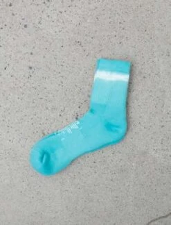 SatisfyMerino Tube Yucca Tie Dye Socks - Blue