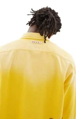 MarniMohair Patch Shirt - Yellow -Patagonia Clothing Shop Mohair Patch Shirt Yellow 20231027231025 2