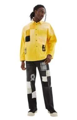 MarniMohair Patch Shirt - Yellow -Patagonia Clothing Shop Mohair Patch Shirt Yellow 20231027231025