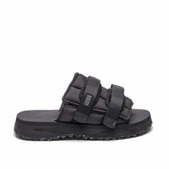 SuicokeMoto PUFFab Sandals - Black