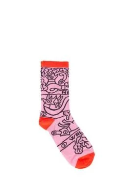 Walter Van BeirendonckNEW EYES Socks - Pink