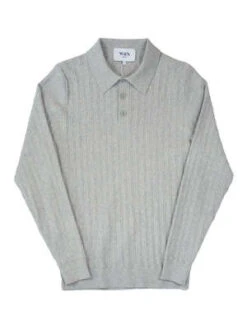 Wax LondonOban Polo - Grey