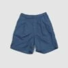 Beams PlusOne Pleat Athletic Shorts - Blue -Patagonia Clothing Shop One Pleat Athletic Shorts Blue 20230510122604