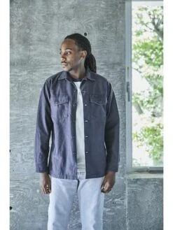 OrslowUS Army Shirt - Indigo Black Stone -Patagonia Clothing Shop Orslow US Army Shirt Indigo BLACK STONE 20221001191037 1