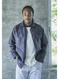 OrslowUS Army Shirt - Indigo Black Stone -Patagonia Clothing Shop Orslow US Army Shirt Indigo BLACK STONE 20221001191038