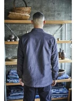 OrslowUS Army Shirt - Indigo Black Stone -Patagonia Clothing Shop Orslow US Army Shirt Indigo BLACK STONE 20221001191039 1