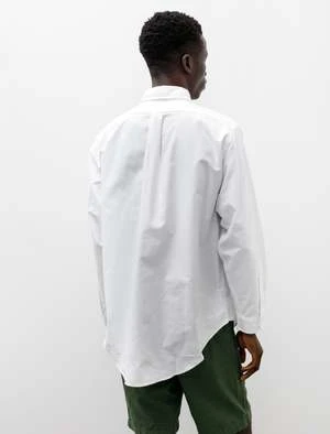 OrslowOxford Button Down Safari Shirt - White 4 OrslowOxford Button Down Safari Shirt - White - Image 2