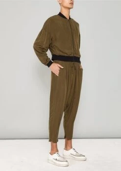 BERENIKUnisex Berenik LOOSE ELASTIC CUPRO BIAS PANTS - Khaki -Patagonia Clothing Shop PANTS LOOSE ELASTIC CUPRO BIAS khaki 20210521084633 1