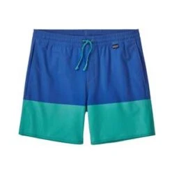 PatagoniaHydropeak Volley Shorts 16" Santa Cruz Block - Bayou Blue -Patagonia Clothing Shop PATAGONIA Men s Hydropeak Volley Shorts 16 Santa Cruz Block Bayou Blue 20230417225612 4
