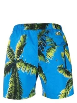 Blue Sky InnPalm Tree Print Swim Trunks - Sky Blue/Multicolor -Patagonia Clothing Shop Palm Tree Print Swim Trunks 20230525013746 1