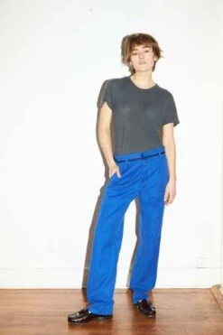 Limited EditionUnisex Limited Edition Bugatti Work Trousers Carpenter Trousers - Bleu