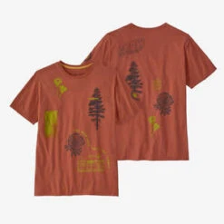 PatagoniaPyrophytes Organic T-Shirt - Burl Red
