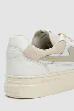S.W.CPearl S Strike Leather Sneakers - White/Putty -Patagonia Clothing Shop Pearl S Strike Leather White Putty 20230911185822 1
