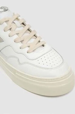S.W.CPearl S Strike Leather Sneakers - White/Putty -Patagonia Clothing Shop Pearl S Strike Leather White Putty 20230911185822
