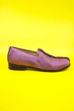 Edward CumingLeather Pantafola Loafer - Purple -Patagonia Clothing Shop Purple Leather Pantafola Loafer 20230330020714