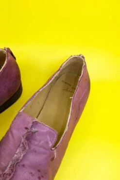 Edward CumingLeather Pantafola Loafer - Purple -Patagonia Clothing Shop Purple Leather Pantafola Loafer 20230330020714 3