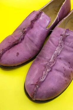 Edward CumingLeather Pantafola Loafer - Purple -Patagonia Clothing Shop Purple Leather Pantafola Loafer 20230330020715