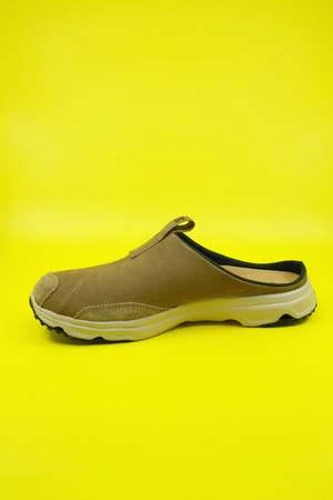 SALOMONRX Leather Slide - Kangaroo/Safari 7 SALOMONRX Leather Slide - Kangaroo/Safari - Image 5