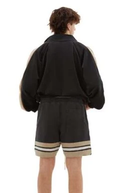 RHUDERhude Logo Short - Black/Khaki -Patagonia Clothing Shop Rhude Logo Short Black Khaki 20230906231723 2
