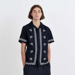 Wax LondonS/S Didcot Top - NAVY FLORAL