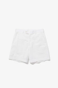SENTIBONESSEERSUCKER SHORTS - White