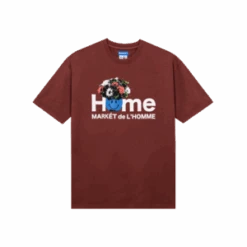 MARKETMarket Smiley Market De L'homme Uv T-shirt - Berry