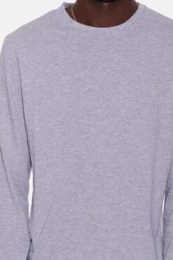 Blue&CreamSmooth Long Sleeve Tee - Heather Grey -Patagonia Clothing Shop Smooth Long Sleeve Tee Heather Grey 20231028202520 2