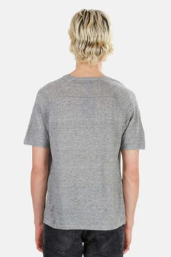 Blue&CreamSplit Neck Raglan Tee - Wolf Grey -Patagonia Clothing Shop Split Neck Raglan Wolf Grey 20220811145002 2