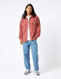 Stan RayCord CPO Shirt - Cranberry Red -Patagonia Clothing Shop Stan Ray CPO Shirt Cord Cranberry Red 20230908140345 2