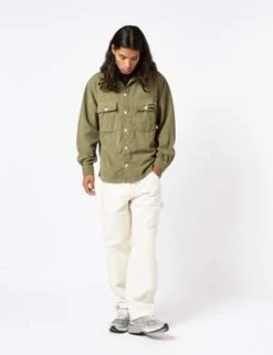 Stan RayCord CPO Shirt - Olive Green -Patagonia Clothing Shop Stan Ray CPO Shirt Cord Olive Green 20230908140349 1