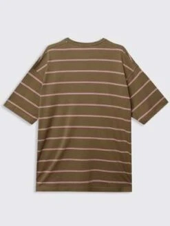 Comme Des Garcons Comme Des GarçonsStipped Tee - Khaki/Red -Patagonia Clothing Shop Stipped Tee 20230606190856 1