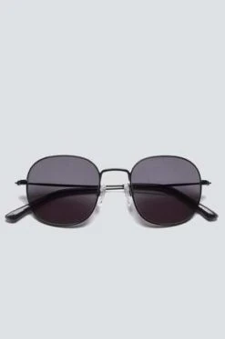 Sun BuddiesMetal Helmut EYEWEAR - Black/Transparent Grey