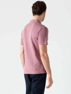 SunspelRiviera Polo Shirt - Vintage Pink -Patagonia Clothing Shop Sunspel Riviera Polo Shirt in Vintage Pink 20230901024921