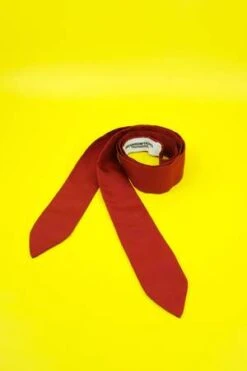 TAKAHIROMIYASHITA The Soloist.Cupra Ribbon Arm Band Tie - Red