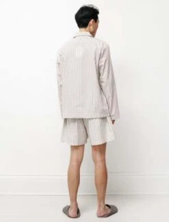 TEKLAPoplin Shorts - Hopper Stripes -Patagonia Clothing Shop TEKLA Poplin Shorts Hopper Stripes 20220520003356