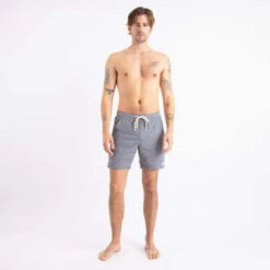 Banks JournalTallows Elastic Boardshort - Washed Grey