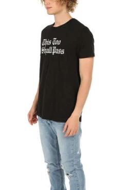 Blue&CreamThis Too Shall Pass Tee - Black -Patagonia Clothing Shop This Too Shall Pass Tee Black 20220811161648 1