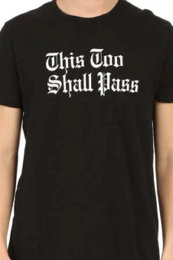 Blue&CreamThis Too Shall Pass Tee - Black -Patagonia Clothing Shop This Too Shall Pass Tee Black 20220811161649