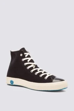 Shoes Like PotteryHigh Top Canvas Sneaker - Black -Patagonia Clothing Shop UNISEX Shoes Like Pottery High Top Canvas Sneaker Black 20201215201437 1