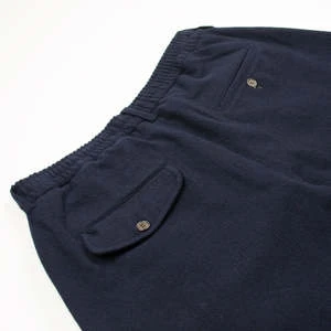 Universal WorksRecycled Soft Wool Oxford Pant - Navy 7 Universal WorksRecycled Soft Wool Oxford Pant - Navy - Image 5