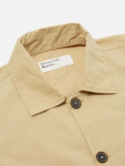 Universal WorksTravail Shirt - Sand Organic Fine Poplin -Patagonia Clothing Shop Universal Works Travail Shirt in Sand Organic Fine Poplin 20230223131309 2