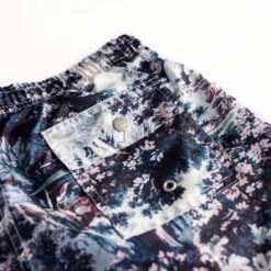 BatherWaterfall Foliage Swim Trunks - Blue/Purple -Patagonia Clothing Shop WATERFALL FOLIAGE 20220509185634