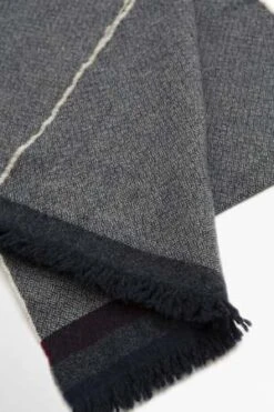 Begg X CoWash Vaudie Weavers Scarf - Navy/Burgundy -Patagonia Clothing Shop Wash Vaudie Weavers Scarf Navy Burgundy 20220825181801 3