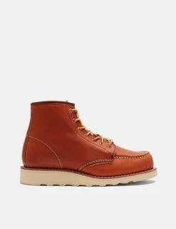 Red Wing ShoesRed Wing Heritage Work 6 Moc Toe Boots 3375 - Tan Oro Legacy