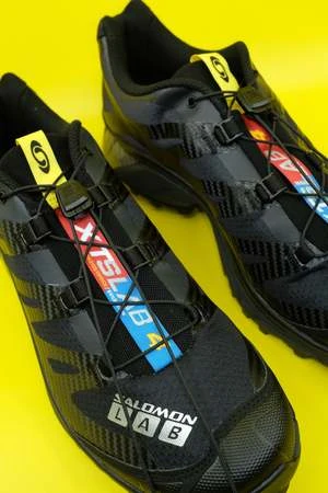 SALOMONXT 4 OG Sneakers - Black/Ebony 4 SALOMONXT 4 OG Sneakers - Black/Ebony - Image 2